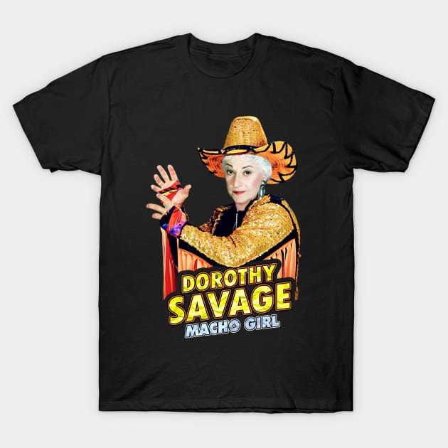 The Golden Girls Bea Arthur T-Shirt by Nickoliver